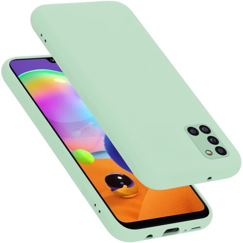 Cadorabo Ohi&amp;scaron;je, združljiv s Samsungom v tekoči svetlo zeleni barvi - za&amp;scaron;čitni pokrov iz fleksibilnega silikona TPU, (20589360) Slike