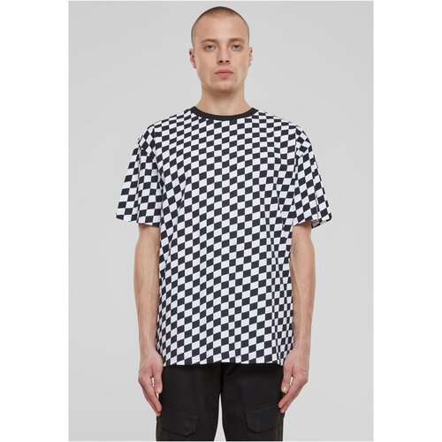 Urban Classics Men's T-shirt Oversized Check black/white Cijene