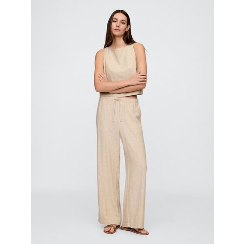 GAP Linen Trousers Wide - Women&amp;#039;s Slike