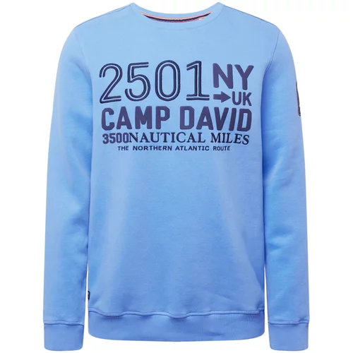 CAMP DAVID Majica modra / nočno modra