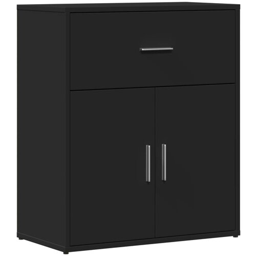 Maison Chic Komoda - Predalnik črna 60x31x70 cm inženirski les, (21715673) Cene