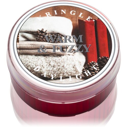 Kringle Candle Warm &amp;amp; Fuzzy čajna sveča 42 g Slike