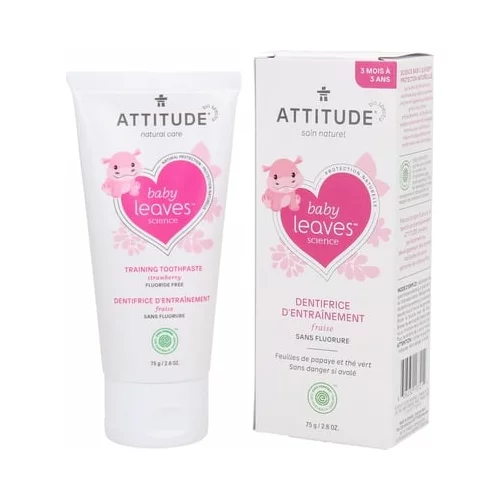 Attitude baby leaves Training Toothpaste Strawberry