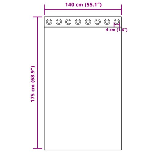 vidaXL Zavjese sa zavjesama 2 pcs Svijetlo siva 175 x 140 cm Poliester Cene