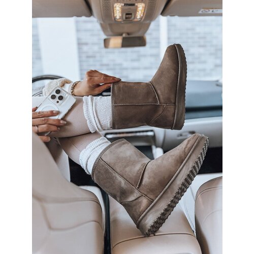 DStreet Zamszowe botki STELLAR khaki Slike