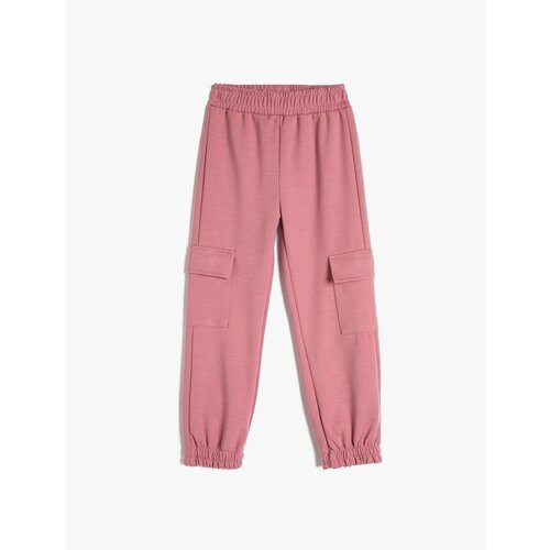 Koton Basic Cargo Jogger Sweatpants With Pockets. Elastic Waist. Slike