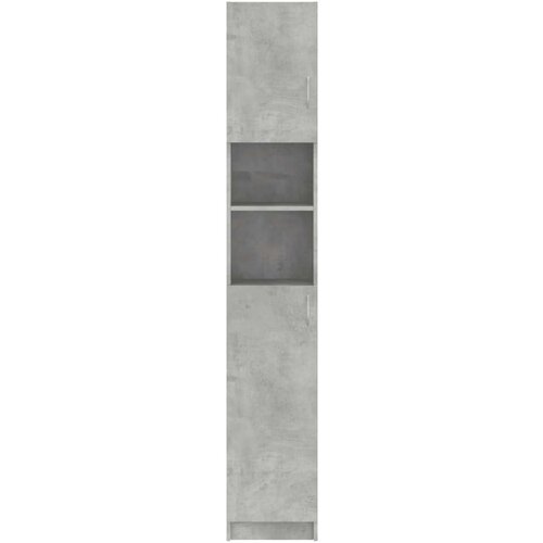  Kopalni&amp;scaron;ka omarica betonsko siva 32x25,5x190 cm iverna plo&amp;scaron;ča, (20579993) Slike