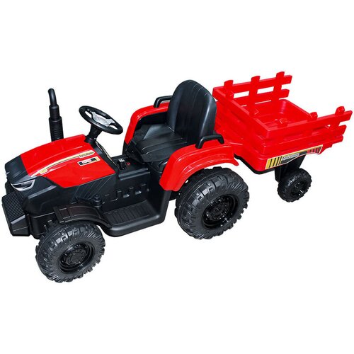 Glory Bike dečiji traktor sa prikolicom, crveni Cene