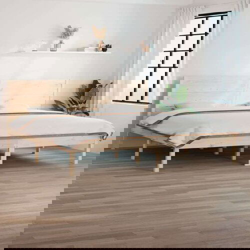  Za krevet od masivne borovine 200 x 200 cm Cijene