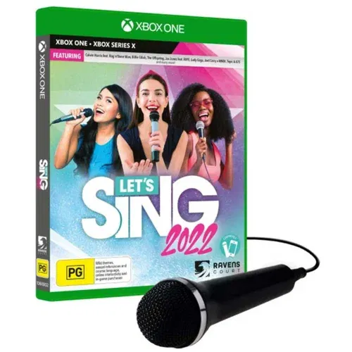  Let's Sing 2022 - Single Mic Bundle (Xbox One & Xbox Series X)