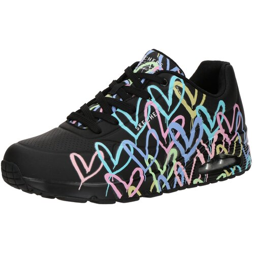 Skechers Nizke superge 'Uno-Spread the Love' voda / meta / roza / črna Cene