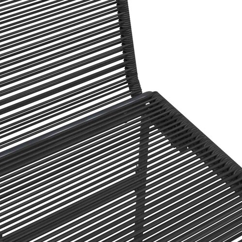  Vrtne stolice 2 pcs Crna 48 x 55 x 89 5 cm Ratan Slike