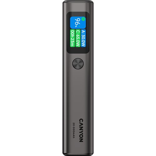 Canyon power bank OnPower 230 TFT 20000 mAh PD130W Dark Grey Cijene