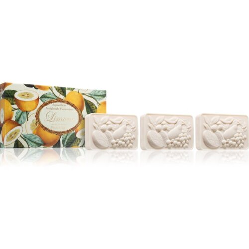 Saponificio Artigianale Fiorentino Lemon Set set trdih mil 3x125 g Slike