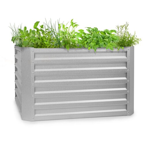Blumfeldt Blum High Grow Straight, visoka greda, 100 x 60 x 100 cm, 600 l, jeklo Cene