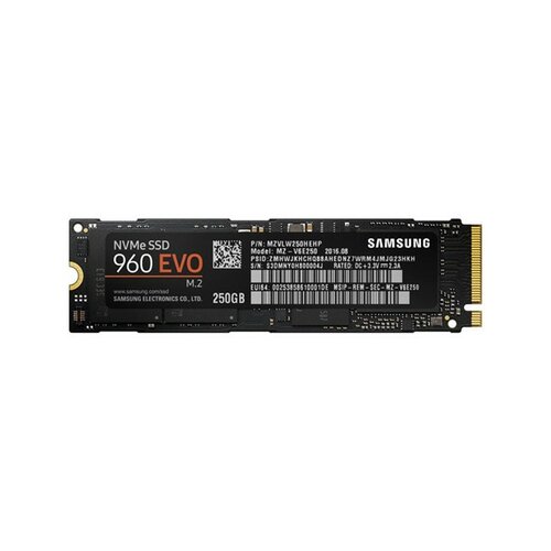 Samsung 250GB M.2 NVMe MZ-V6E250BW 960 EVO Series SSD Slike