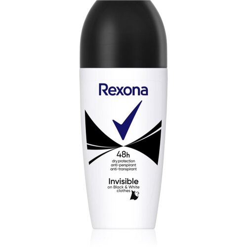 Rexona Invisible on Black + White Clothes roll-on antiperspirant 48h 50 ml Cene