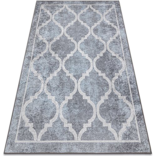RugsX Preproge MIRO 51639.805 pralna preproga Trellis re&scaron;etka pr 200x290 cm Siva Cene