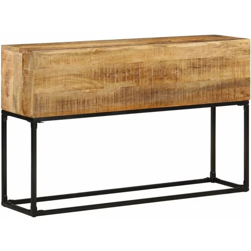 vidaXL konzolni stol 120 x 30 x 75 cm od grubog drva manga