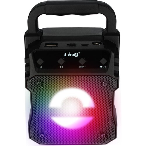 LINQ bluetooth svetlobni zvocnik, kompakten in prenosen dizajn, - crn, (20773642) Cene