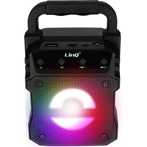 LINQ Bluetooth svetlobni zvocnik, kompakten in prenosen dizajn, - crn, (20773642)