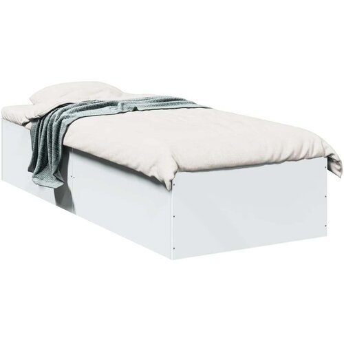  Okvir za krevet bijeli 90x190 cm konstruirano drvo Slike
