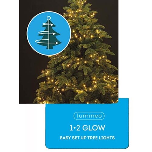  Novogodišnja LED rasveta za jelku 150cm-126L topla bela Lumineo 1-2 Glow 495465 Cene