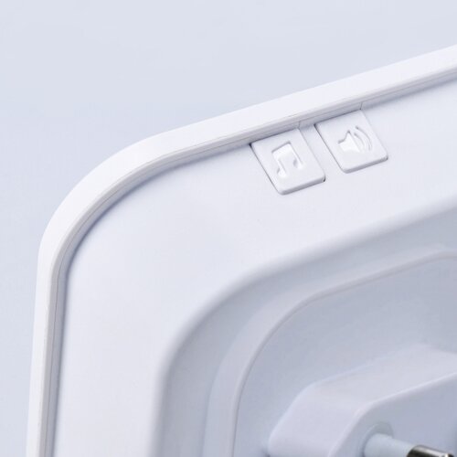 Solight 1D21 - alarm 230V sa bežičnim detektorom pokreta 3xAAA/5V bela Slike