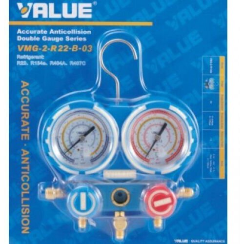 Value Set FR manometar 2/2, R-22 R-134A R-404A R-407C VMG-2-R22-B-03 F68 Cene