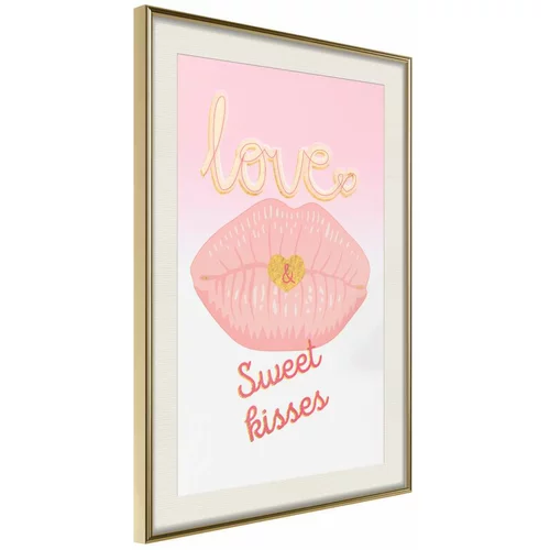  Poster - Pink Kisses 20x30