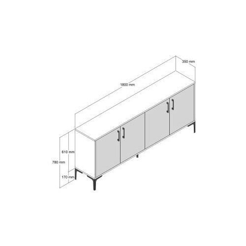 Hanah home kiev - travertine travertine console Cene