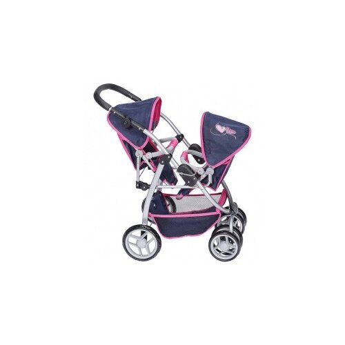  kolica za lutke Milo Flying Hearts bule-pink 164330 Cene