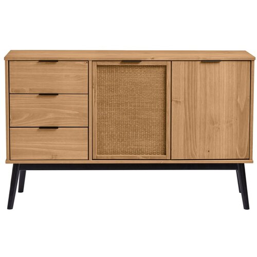 Marckeric Komoda od masivnog bora 130x80 cm Natasha &amp;ndash; Slike