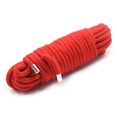 Kiotos BDSM Cotton Rope 20m Red Cene