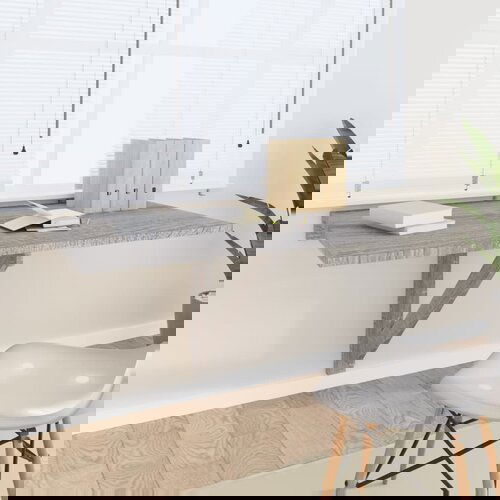 VidaXL Sklopivi zidni stol boja hrasta 100x60x56 cm konstruirano drvo Slike