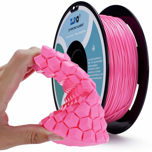 Ziro tpu filament 1.75 mm - pink (shore 95A) Cene