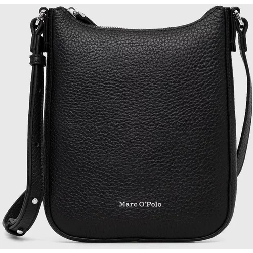 Marc O'Polo Usnjena torbica črna barva, 40219650701109