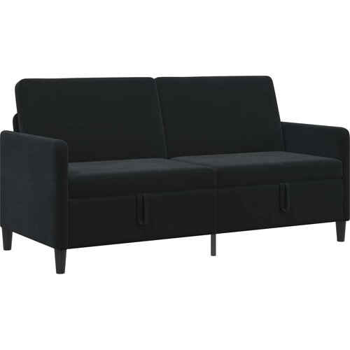 SOFA s pohranom Crna 172 x 78 x 87 cm Poliester Slike