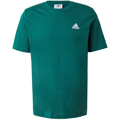ADIDAS SPORTSWEAR Funkcionalna majica 'Essentials' zelena / bela