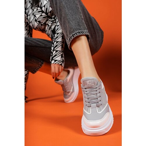 Riccon Gray White Women's Sneakers Slike
