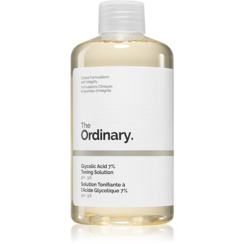 The Ordinary Glycolic Acid 7% Toning Solution eksfolijacijski tonik za čišćenje 240 ml Cijene