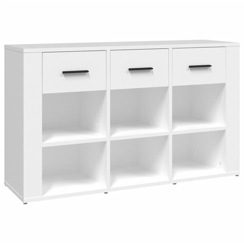 Maison Chic Komoda - Predalnik bela 100x30x59,5 cm inženirski les, (21716835) Cene