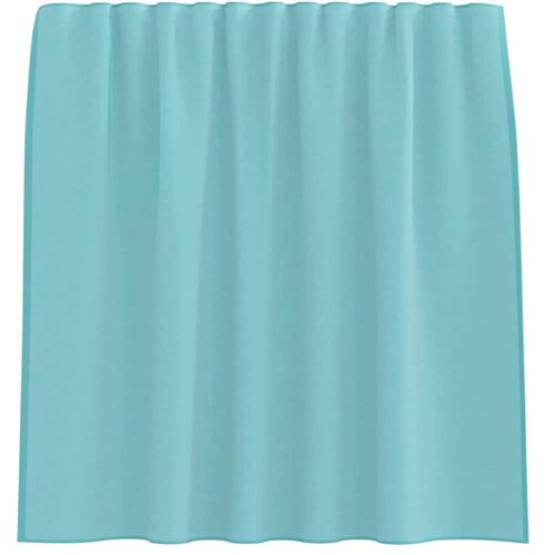 Voile zavjese s džepovima za &amp;scaron;ipke 2 kom tirkizne Tirkizna 140 x 140 cm Slike