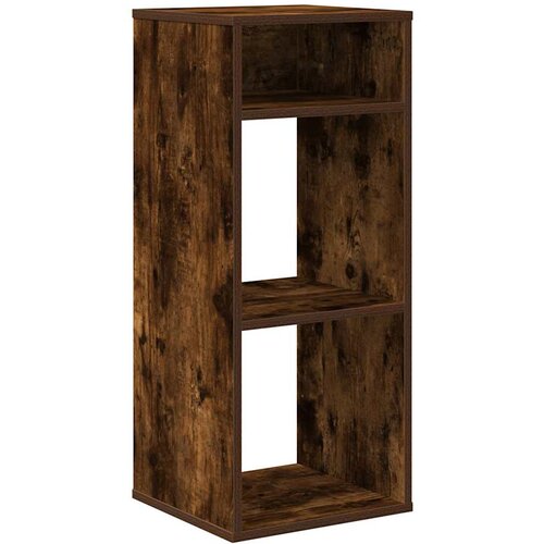 Maison Chic Knjižna omara - Knjižni regal dimljeni hrast 34x31x80 cm inženirski les, (21725496) Cene