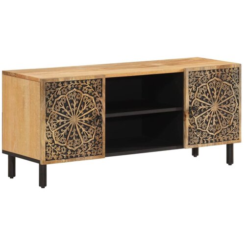 VidaXL TV omarica 105x33x46 cm trden mangov les, (21058611) Slike