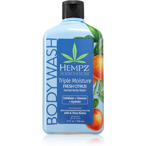 HEMPZ Triple Moisture gel za prhanje za telo 500 ml Slike