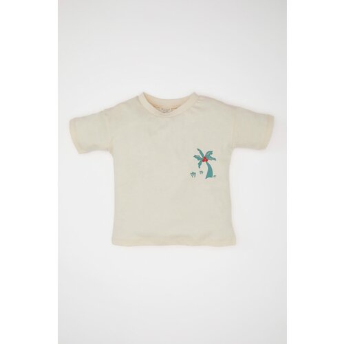 Defacto Baby Boy Palm Tree Patterned Short Sleeve T-Shirt Slike