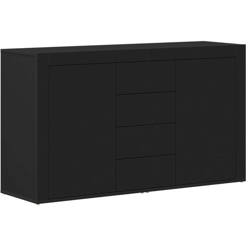  Bife Crna Konstruirano drvo 120 x 36 x 69 cm Pohrana Bife Slike