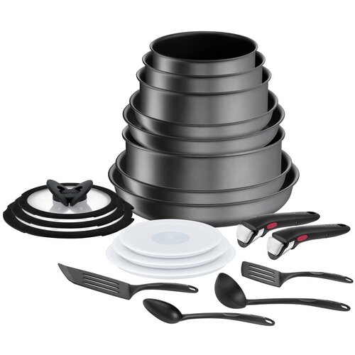 Tefal Aluminijski set posuđa 20 kom Ingenio Daily Chef On - Slike