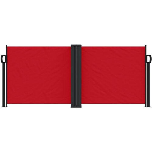  Uvlačiva bočna tenda 100 x 600 cm crvena Slike